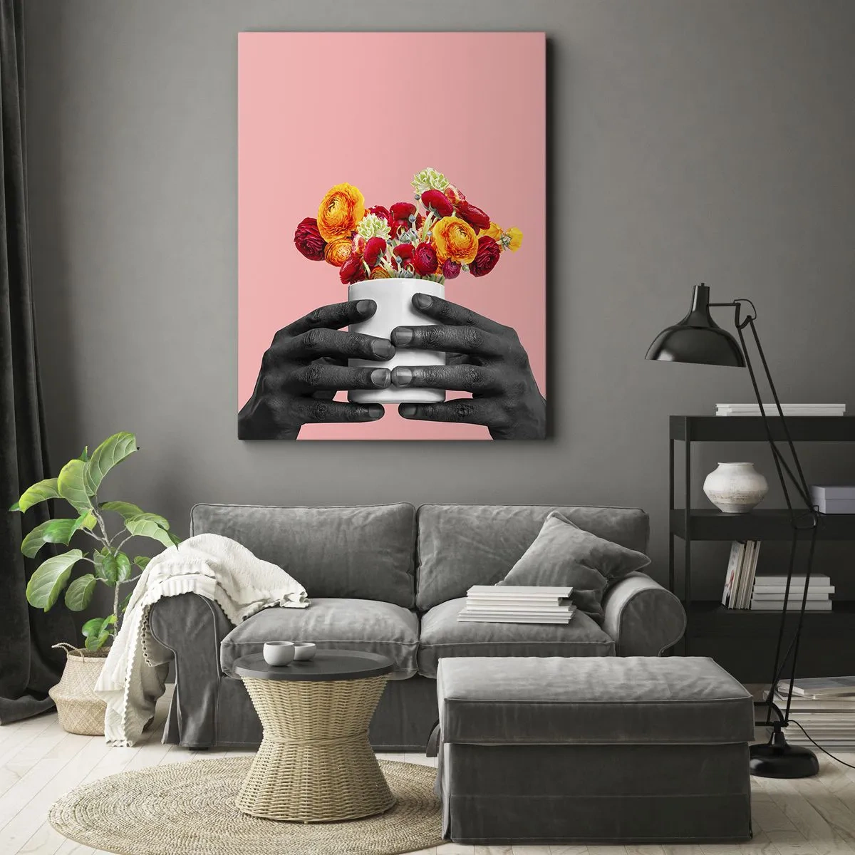 Quadro su tela - Stampe su Tela - Apoteosi di vita - 45x80 cm
