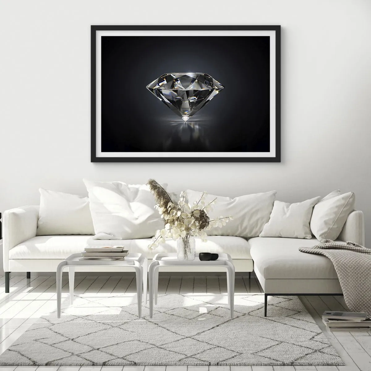 Poster in cornice nera - Best girls friend - 40x30 cm