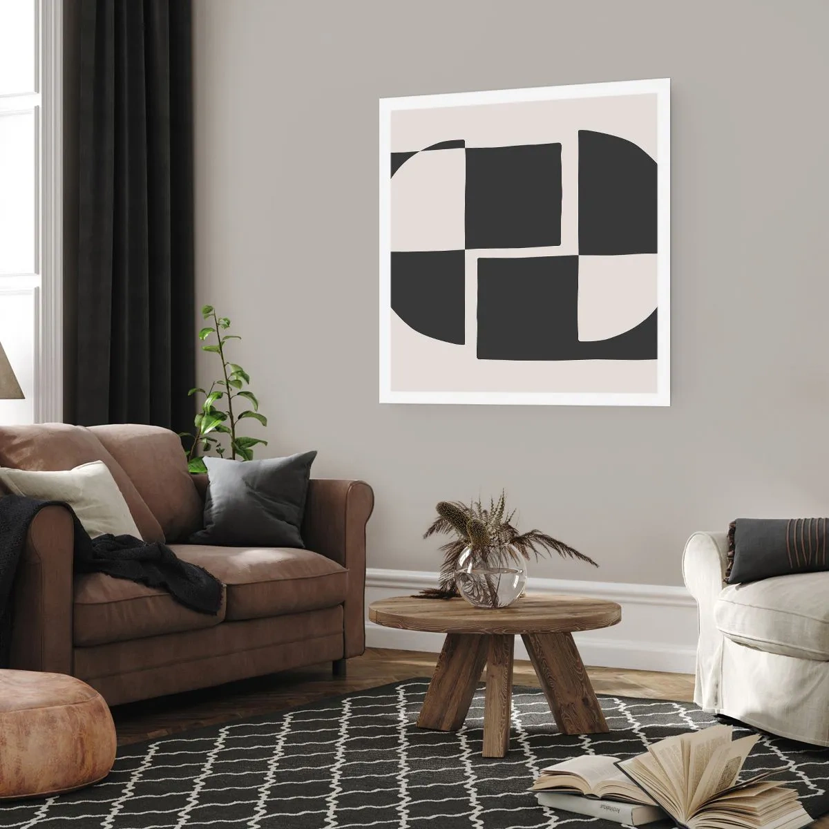 Poster - Antitesi - sintesi - 40x40 cm