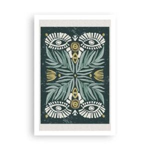 Poster - Geometrie di arte popolare - 61x91 cm