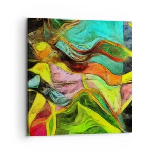 Quadro su tela - Stampe su Tela - Il movimento è vita - 70x70 cm