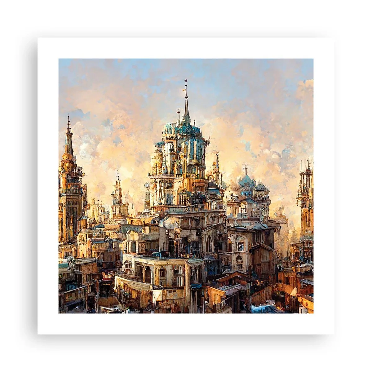 Poster - La città delle città - 50x50 cm