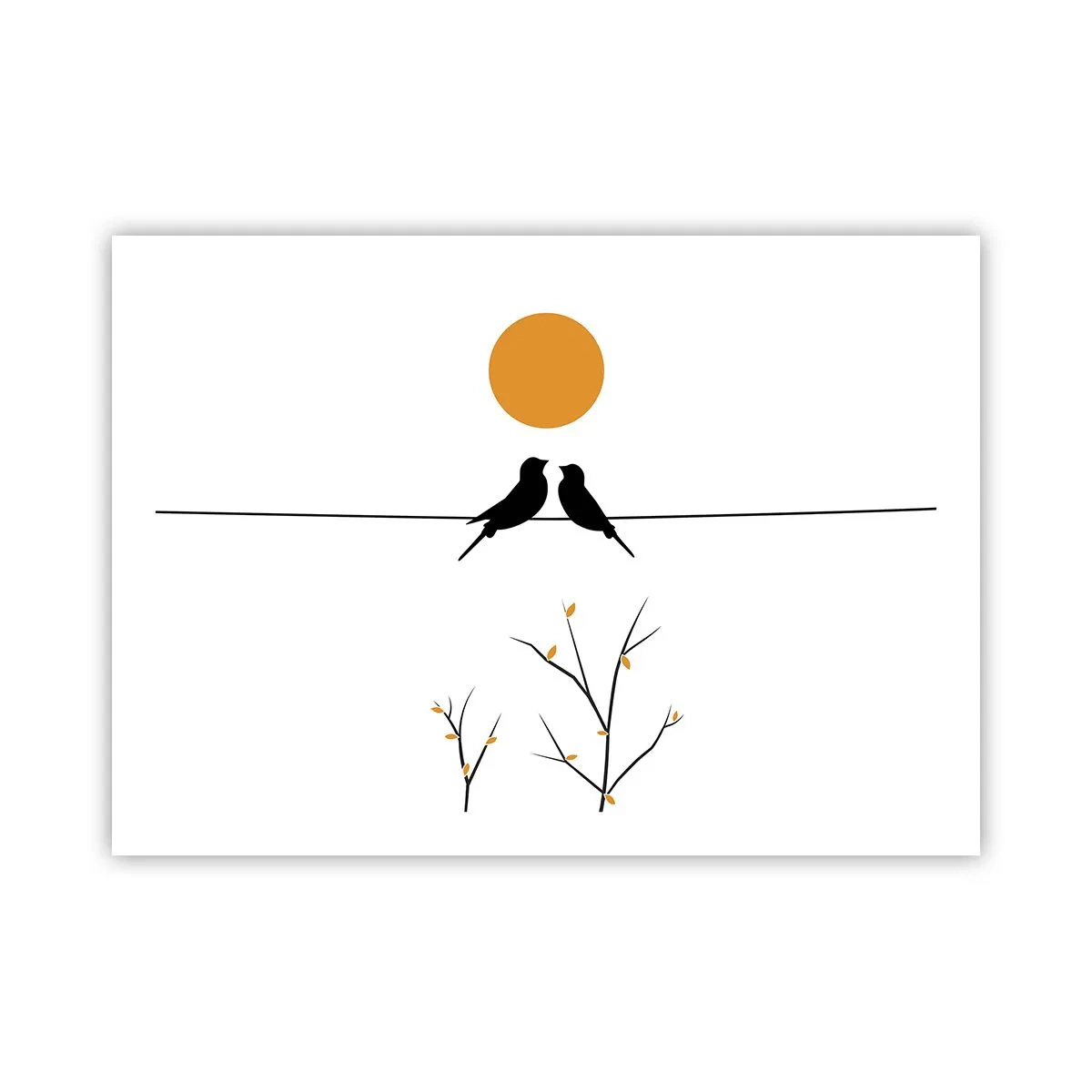 Poster - Sera da usignoli - 70x50 cm