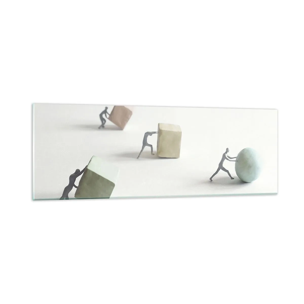 Quadro su vetro - È la vita - 90x30 cm