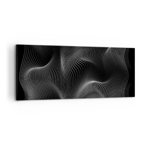 Quadro su tela - Stampe su Tela - La danza della luce nello spazio - 100x40 cm