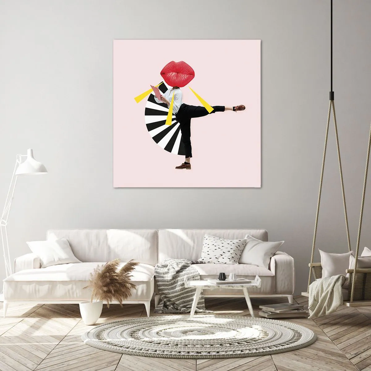 Quadro su tela - Stampe su Tela - Pop-art surrealistica - 70x70 cm