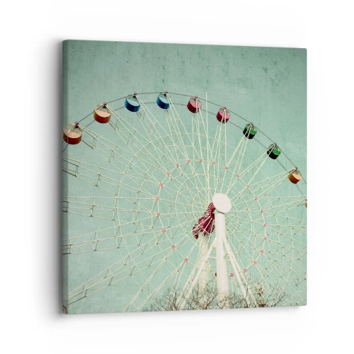 Quadro su tela - Stampe su Tela - Venite a divertirvi - 30x30 cm