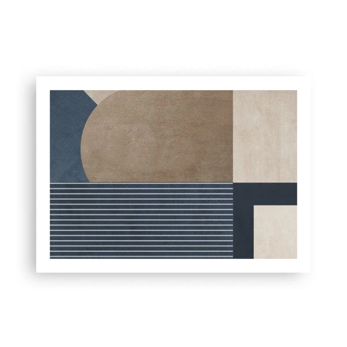 Poster - Composizione di semplicità e rotondità - 70x50 cm
