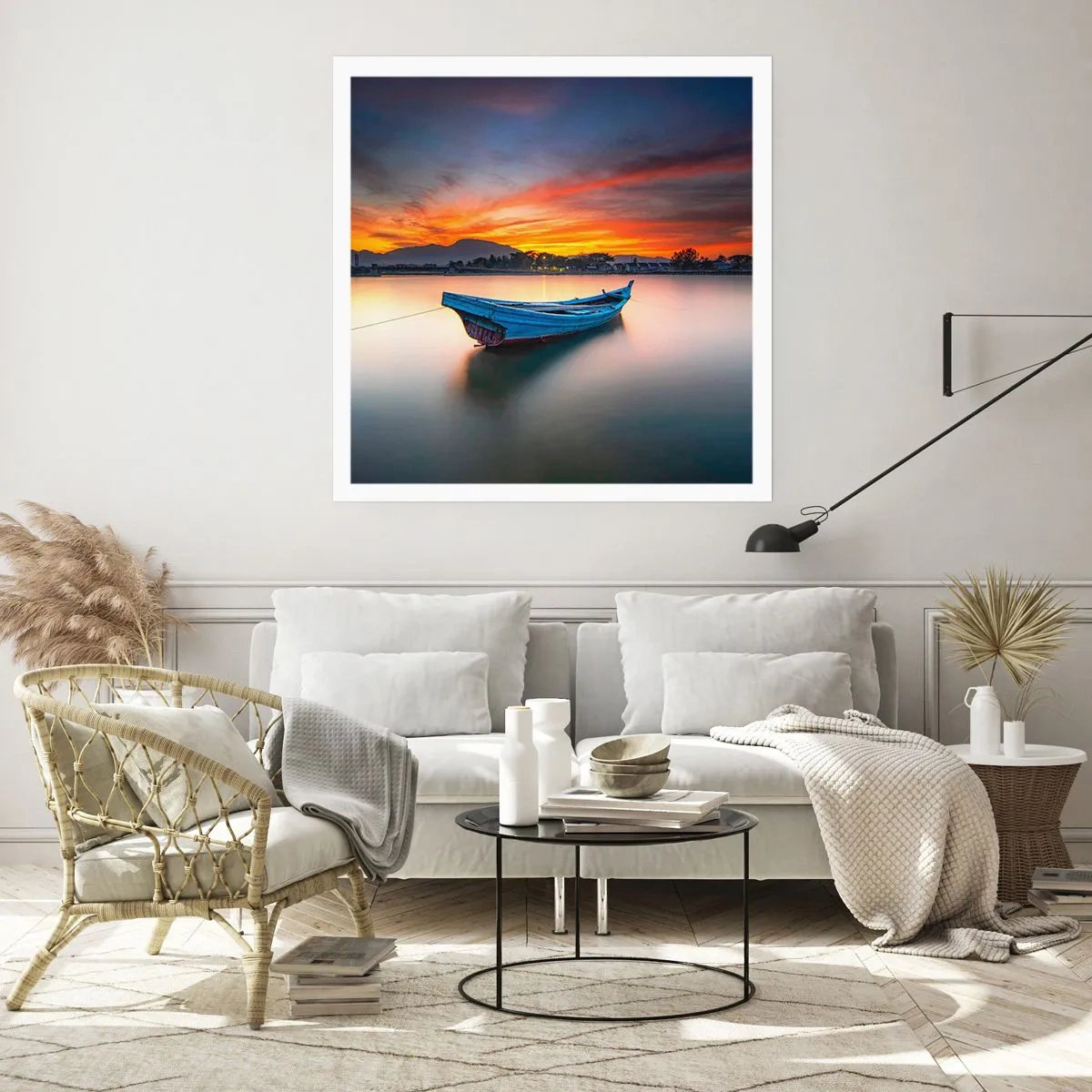 Poster - Viene una notte buona - 40x40 cm