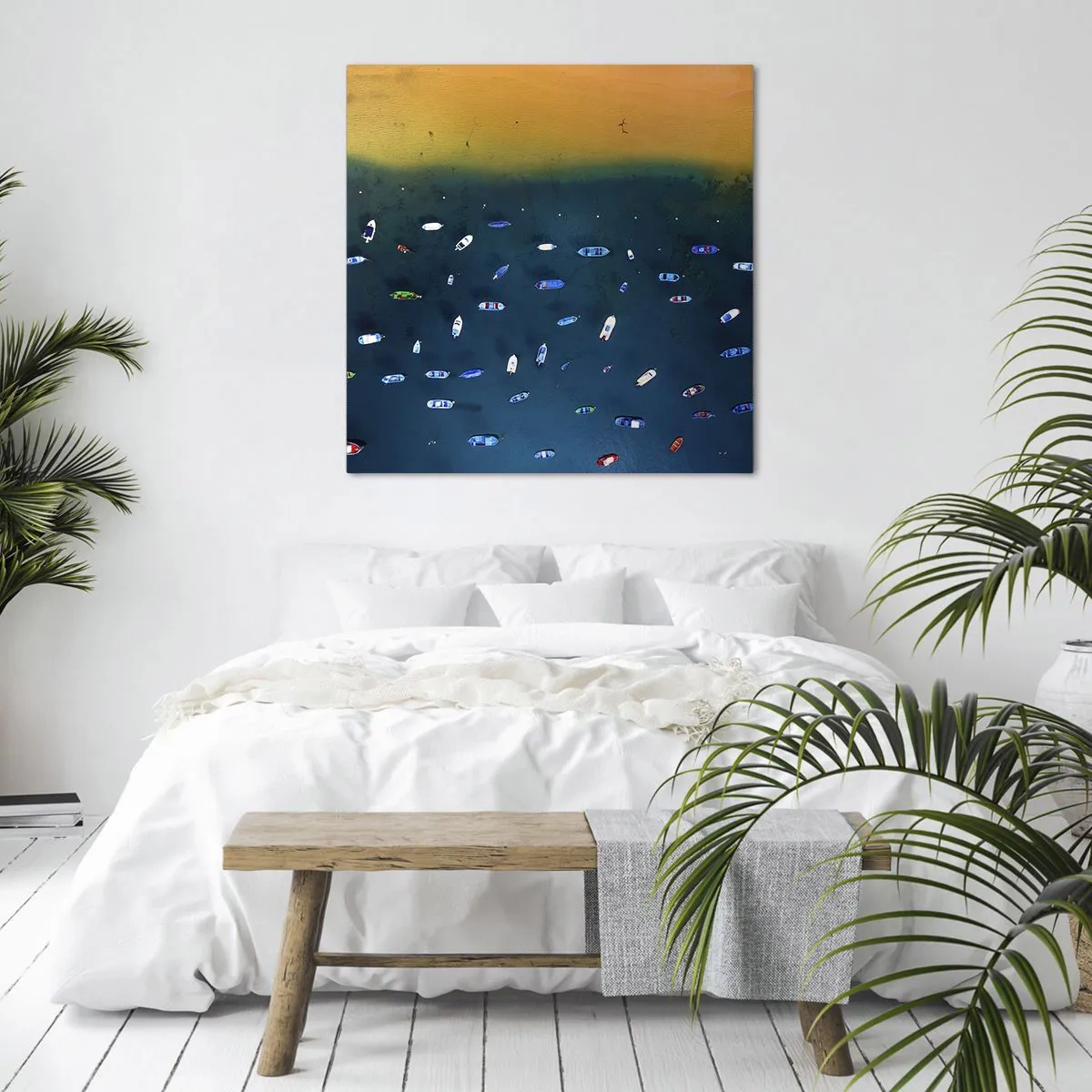 Quadro su tela - Stampe su Tela - Il gioco delle vacanze - 40x40 cm