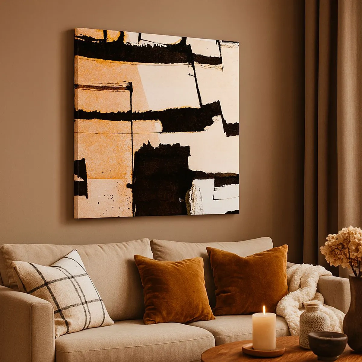 Quadro su tela - Stampe su Tela - Comunque in ordine - 30x30 cm