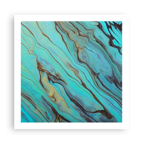 Poster - Marea turchese - 60x60 cm