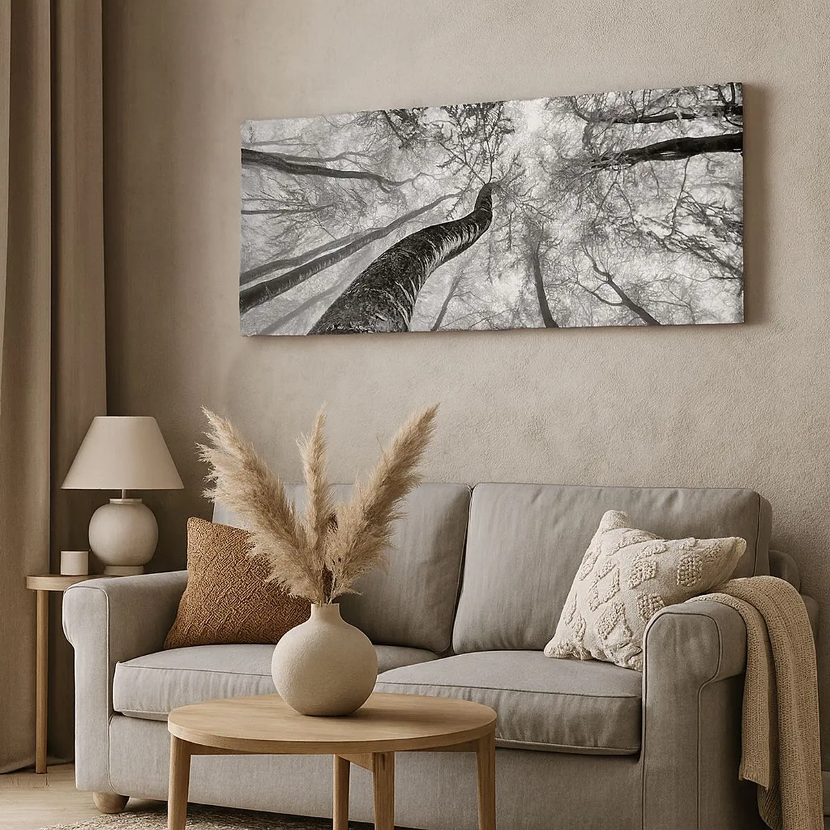 Quadro su tela - Stampe su Tela - La corsa verso la luce - 100x40 cm