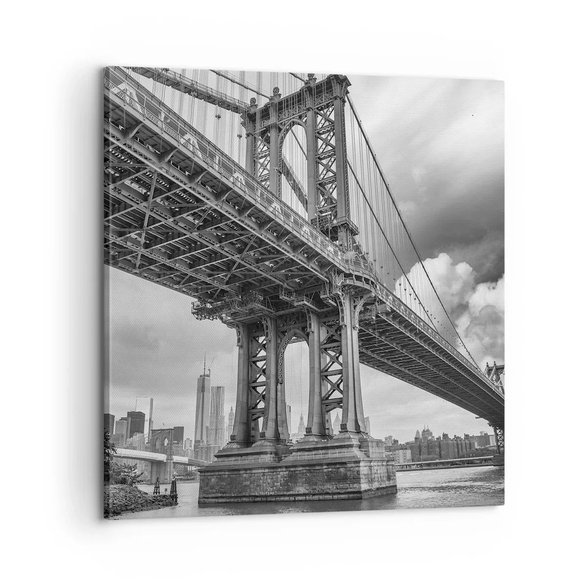 Quadro su tela - Stampe su Tela - Verso il cuore della città - 60x60 cm