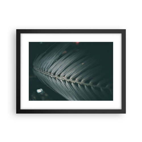 Poster in cornice nera - La precisione della natura - 40x30 cm