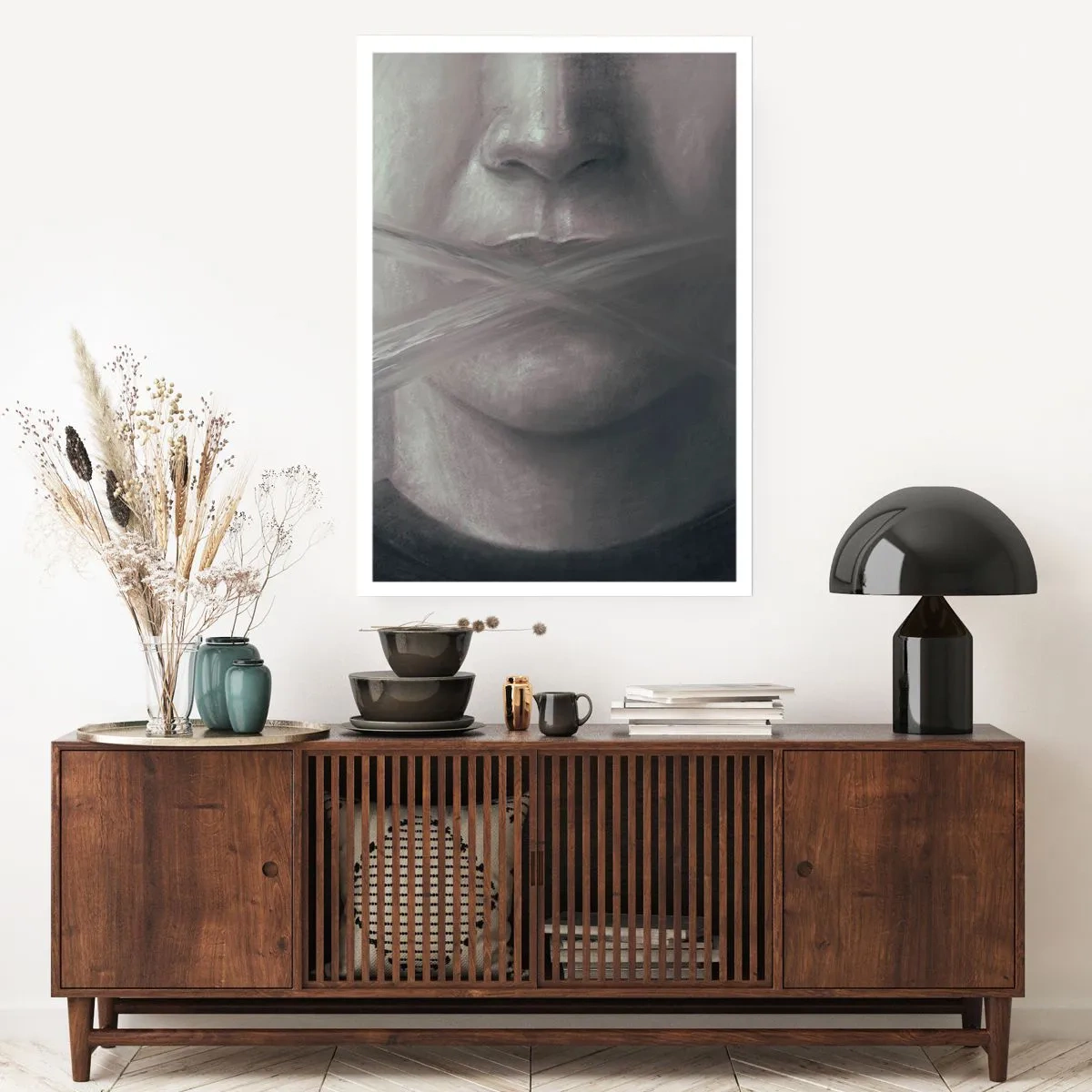 Poster - Neanche una parola - 30x40 cm