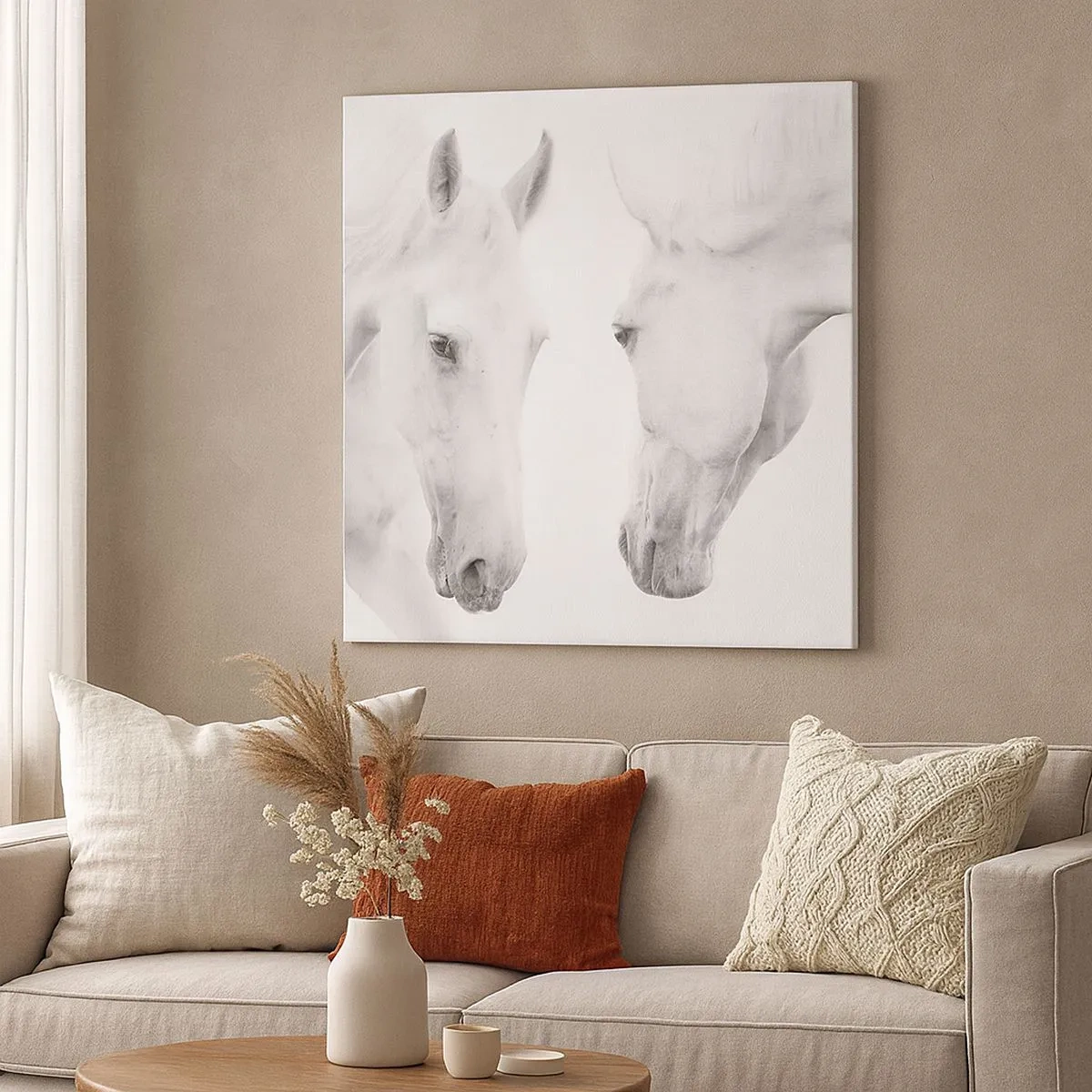 Quadro su tela - Stampe su Tela - È amicizia? - 30x30 cm