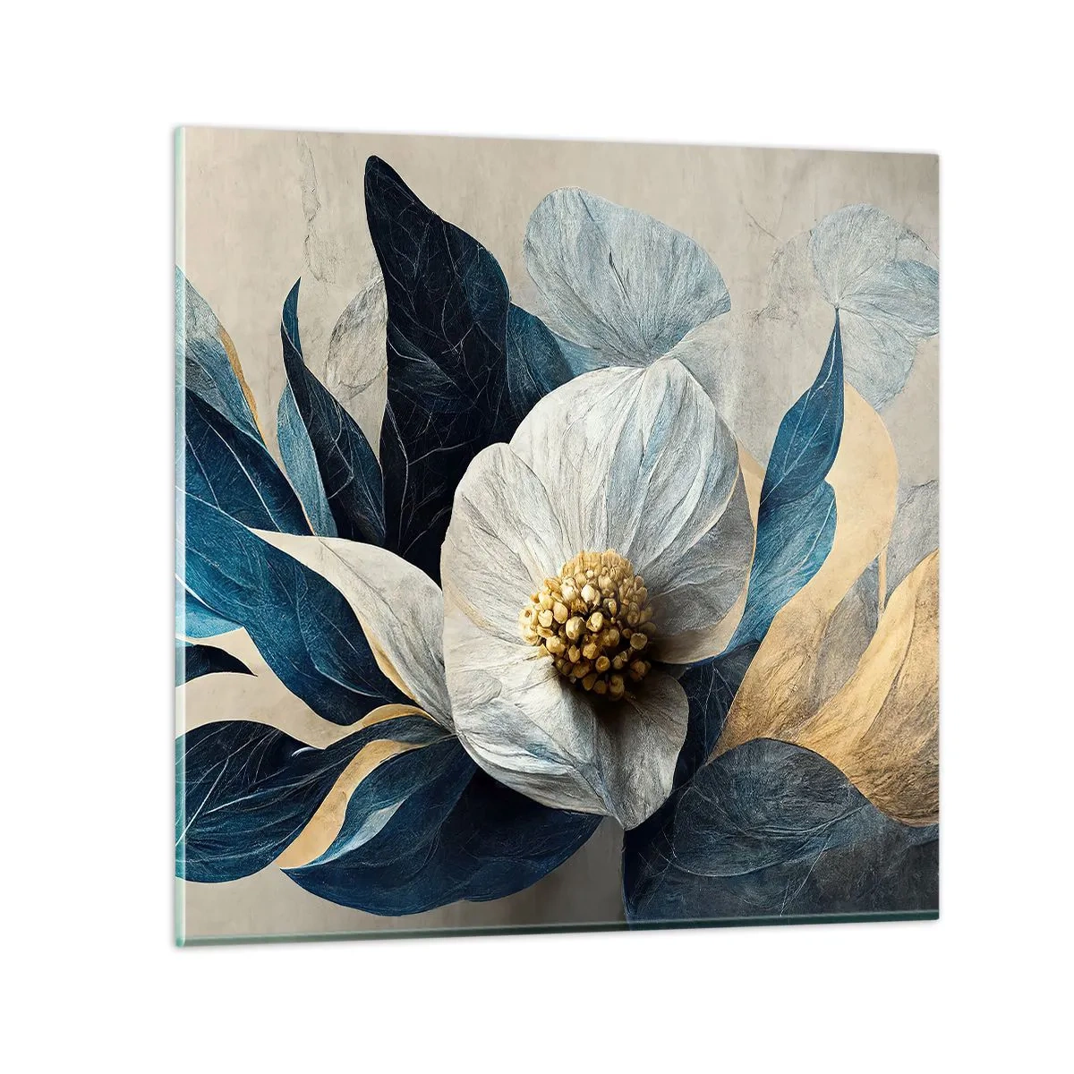 Quadro su vetro - Ha un cuore d'oro - 60x60 cm