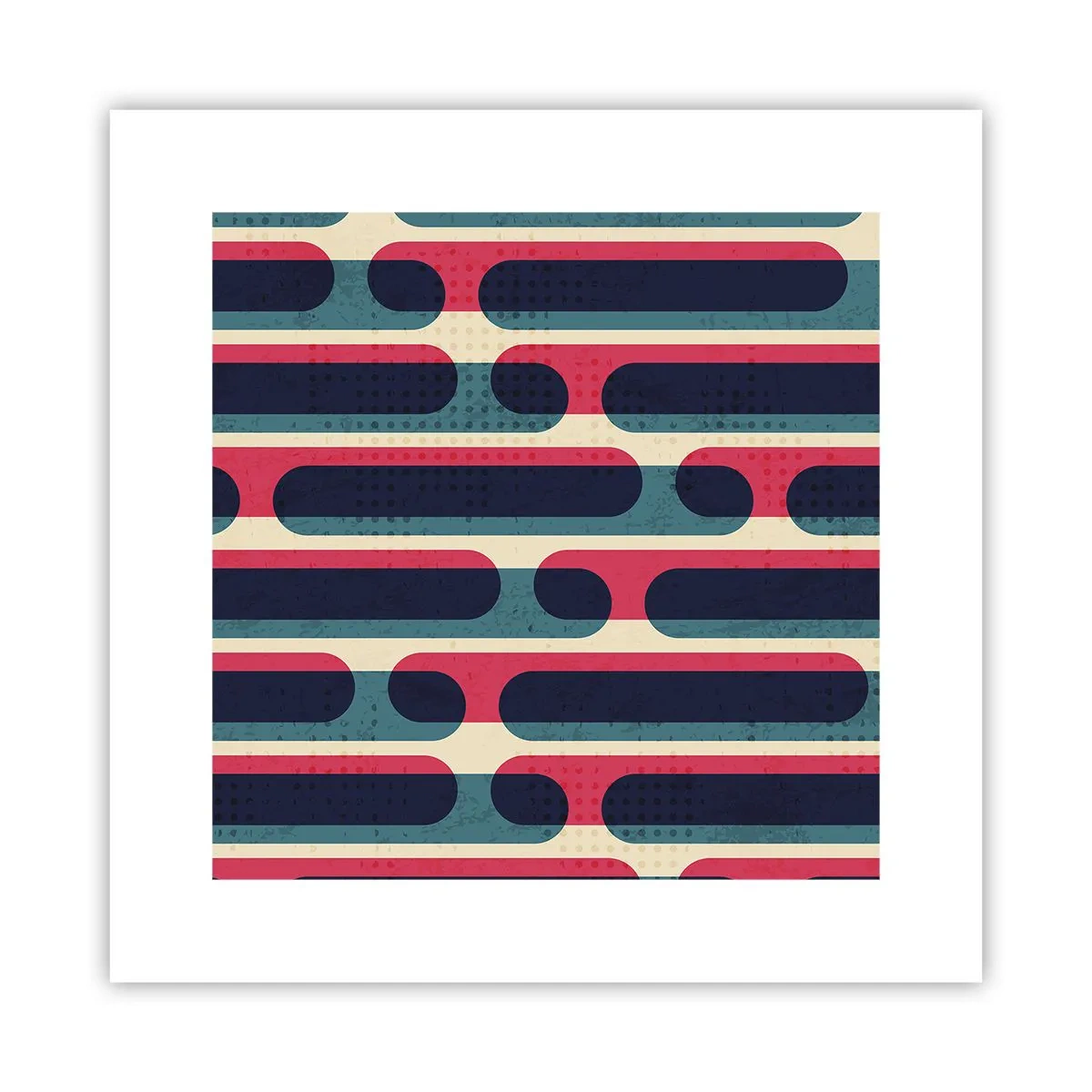 Poster - Avanti fino in fondo - 30x30 cm