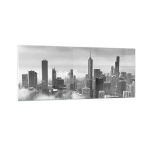 Quadro su vetro - Paesaggio americano - 100x40 cm