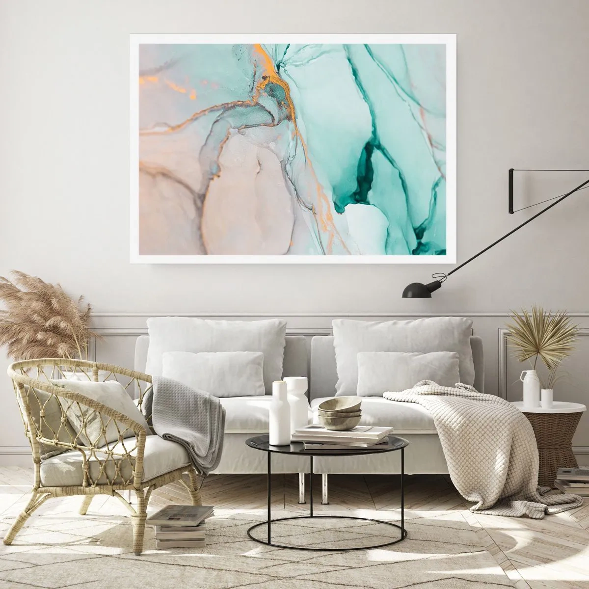 Poster - Danza di forme e colori - 40x30 cm