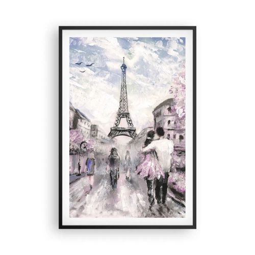 Poster in cornice nera - Se innamorarsi, allora solo a... - 61x91 cm