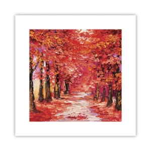 Poster - Impressione d'autunno - 30x30 cm