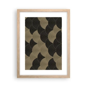 Poster in cornice rovere chiaro - Unità nella molteplicità - 30x40 cm