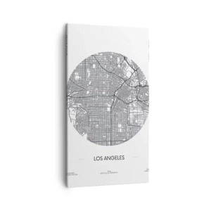 Quadro su tela - Stampe su Tela - Anatomia di Los Angeles - 45x80 cm