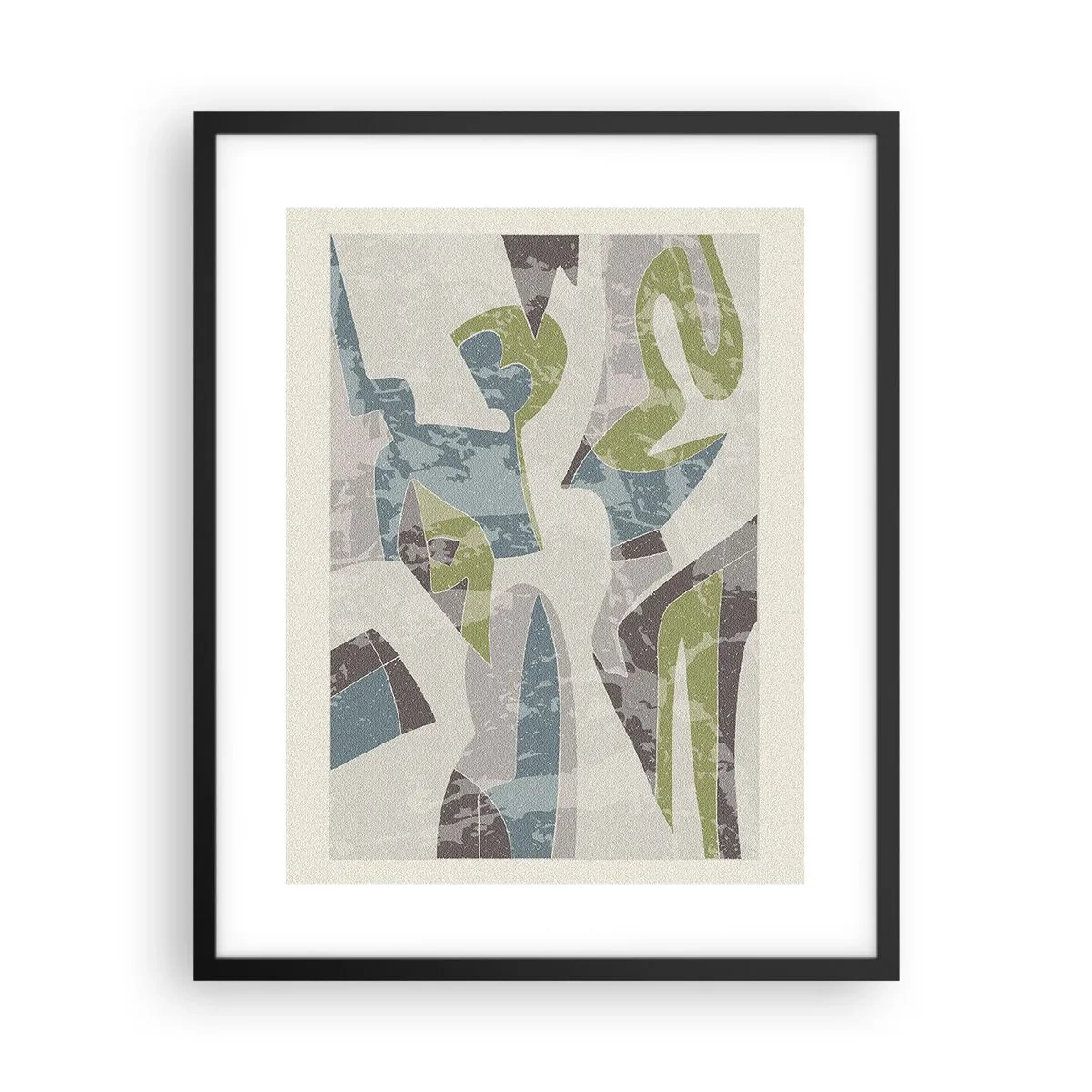 Poster in cornice nera - Composizione oltre il vetro - 40x50 cm