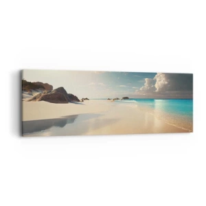 Quadro su tela - Stampe su Tela - Giornata ideale - 90x30 cm