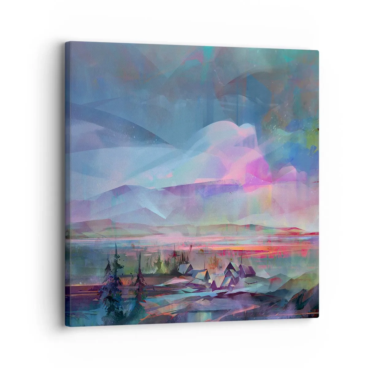 Quadro su tela - Stampe su Tela - Sotto un cielo benevolo - 30x30 cm