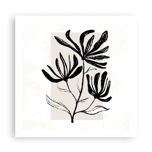 Poster - Uno schizzo per l'erbario - 60x60 cm