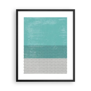 Poster in cornice nera - Composizione equilibrata - 40x50 cm