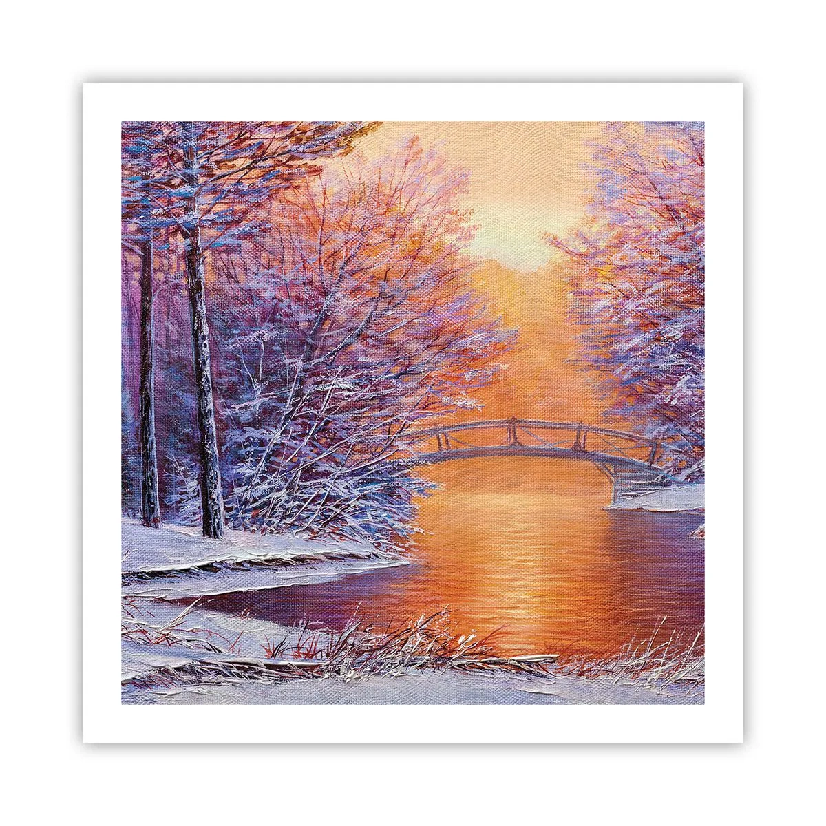 Poster - Incontriamoci qui - 60x60 cm