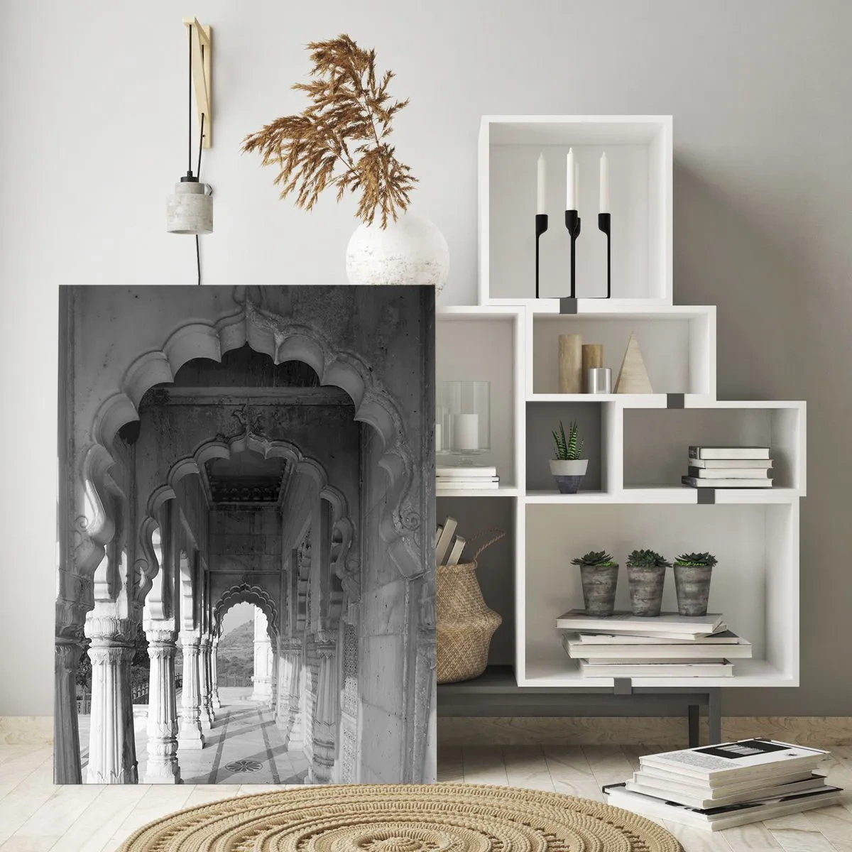 Quadro su vetro - Il luogo delle favole d'Oriente - 80x120 cm