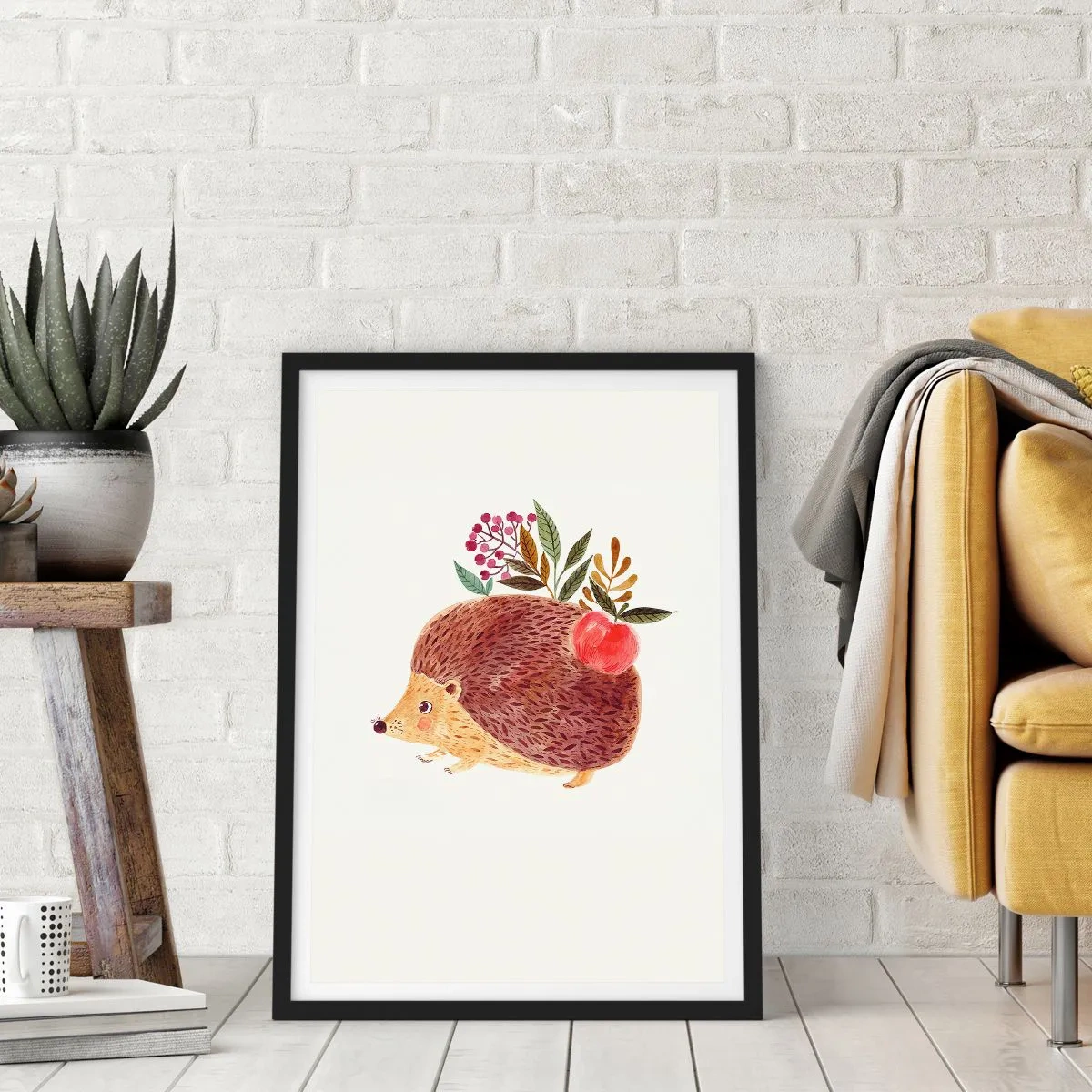 Poster in cornice nera - E mi vuoi già bene - 61x91 cm