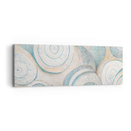 Quadro su tela - Stampe su Tela - Cosa nasconde la chiocciola? - 90x30 cm