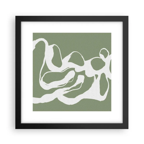 Poster in cornice nera - Il richiamo dello spazio - 30x30 cm
