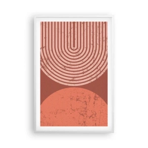 Poster in cornice bianca - Rapporti stretti - 61x91 cm