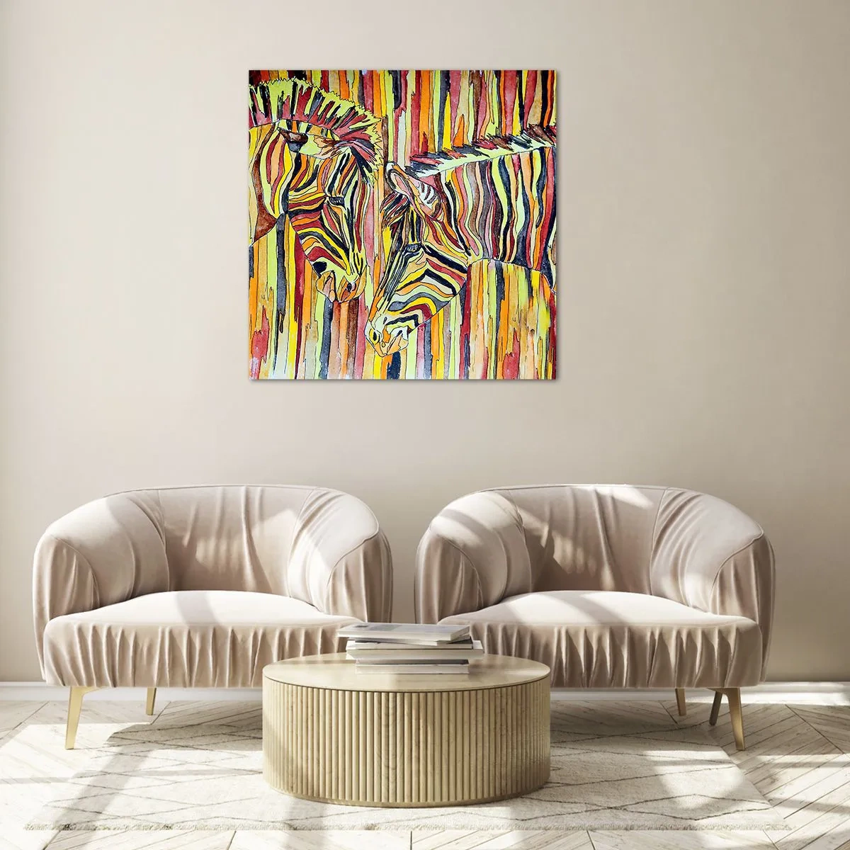 Quadro su vetro - Quindi anche tu… - 50x50 cm