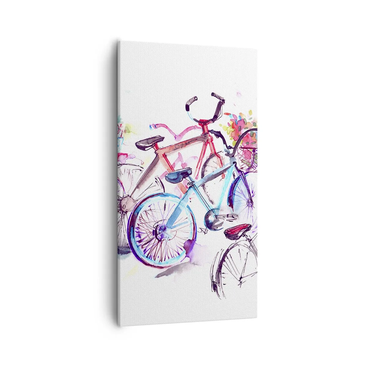 Quadro su tela - Stampe su Tela - La riunione del club Antimoto - 55x100 cm