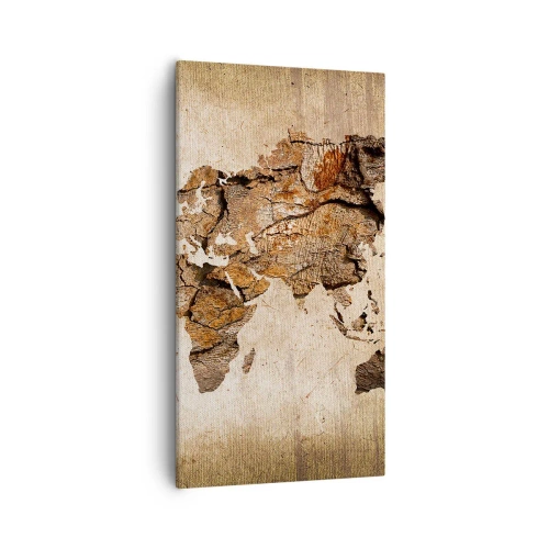 Quadro su tela - Stampe su Tela - Alla scoperta del mondo - 55x100 cm