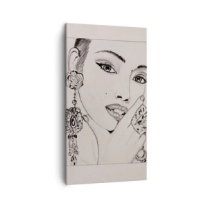 Quadro su tela - Stampe su Tela - Il gioiello più bello - 45x80 cm