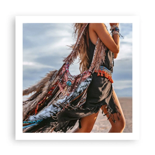 Poster - La donna dello sciamano - 60x60 cm