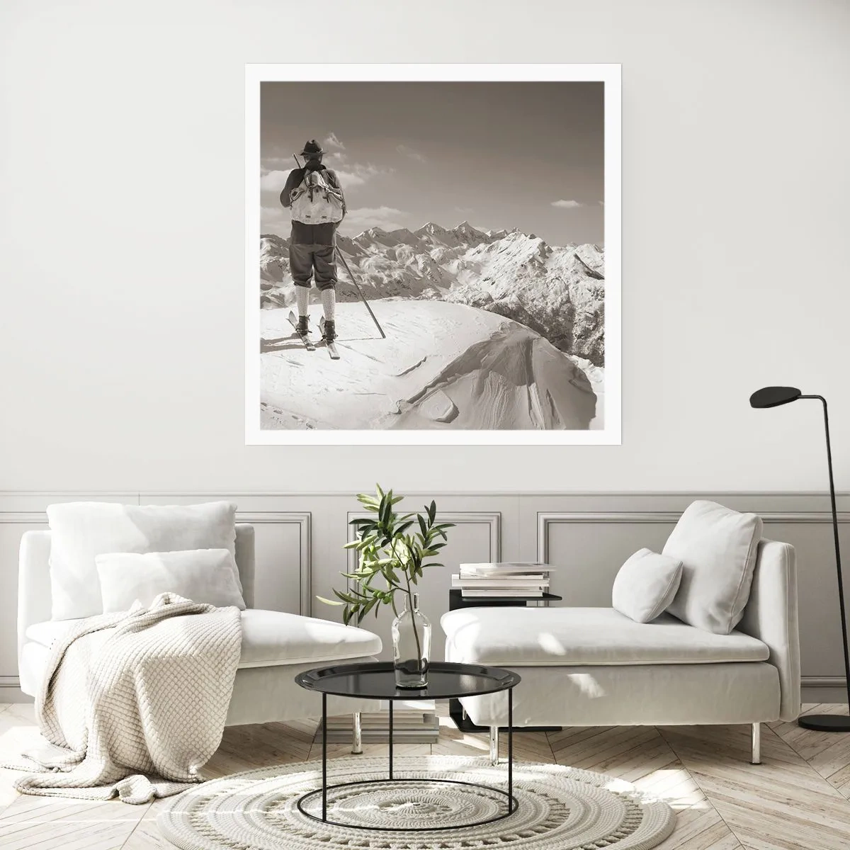 Poster - E i monti sono immutabili - 40x40 cm