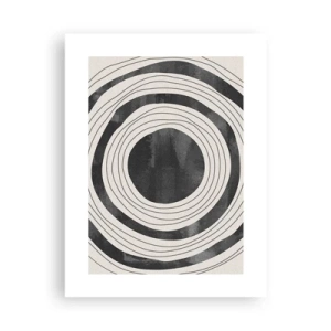 Poster - Proprio al centro - 30x40 cm