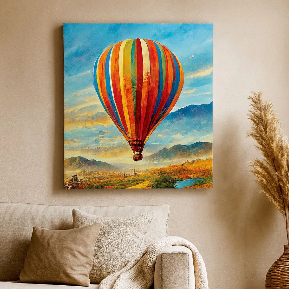 Quadro su tela - Stampe su Tela - Nel silenzio si vede meglio - 30x30 cm