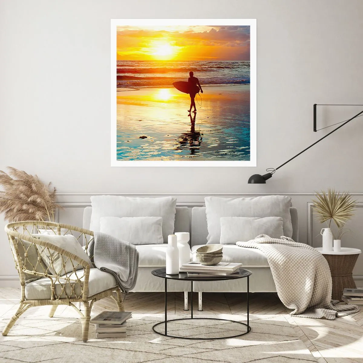 Poster - Il ritorno del guerriero - 50x50 cm