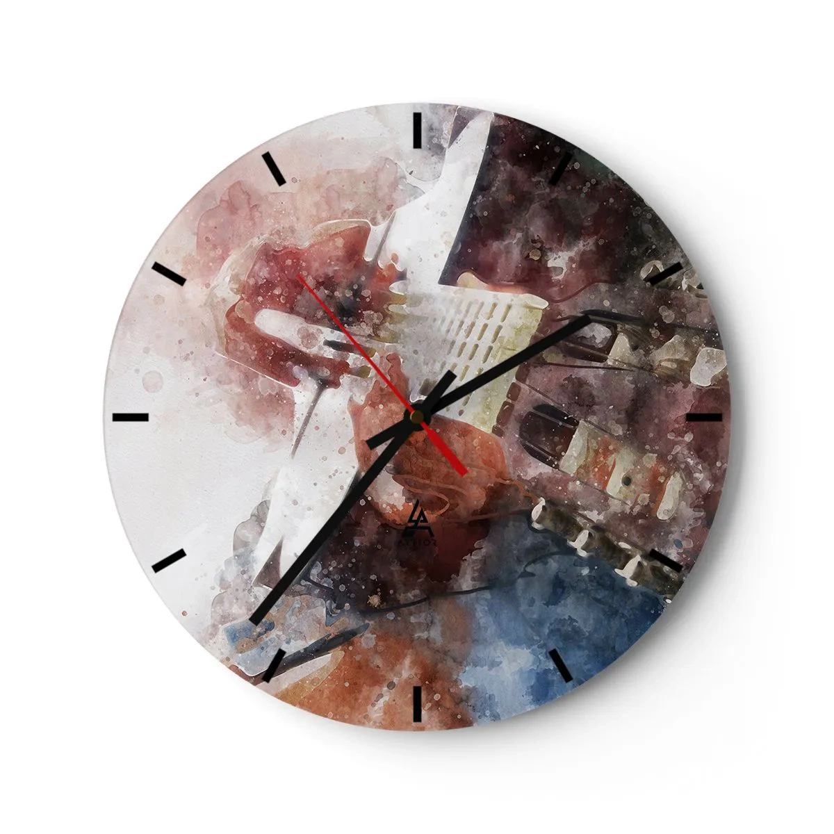 Orologio da parete - Orologio in Vetro - E tu che ne pensi? - 40x40 cm